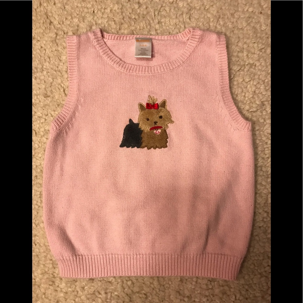 Gymboree Yorkie Sweater Vest